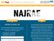 Tablet Screenshot of najrae.com